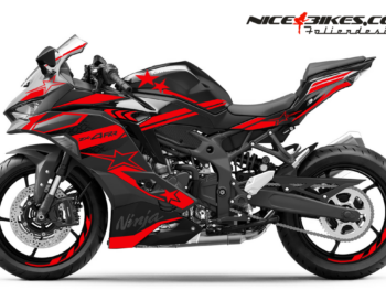Foliendesign Ninja ZX-4RR 2026 Racing Red
