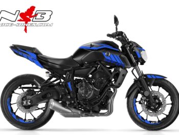 MT07 blau auf schwarzer Maschine 2019