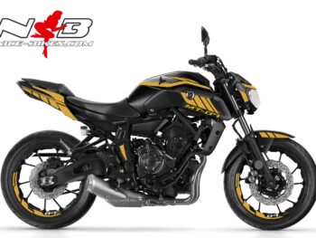 MT07 gold auf schwarzer Maschine 2019