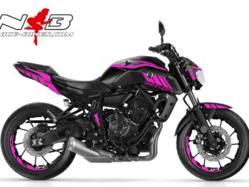 MT07 pink auf schwarzer Maschine 2019