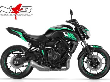 MT07 mint/weiß auf schwarzer Maschine 2018