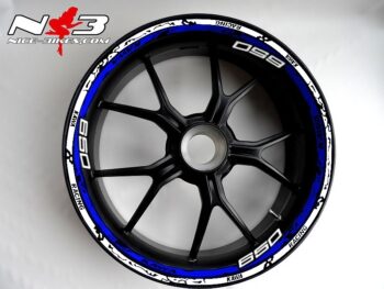 RACE STYLE Ninja 650 blau/weiß