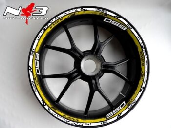 RACE STYLE Ninja 650 gelb/weiß