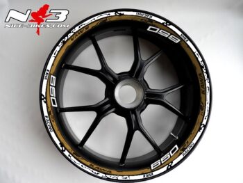 RACE STYLE Ninja 650 gold/weiß