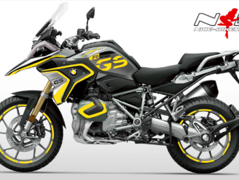 BMW GS Edition gelb auf Blackstorm metallic Maschine 2019/20