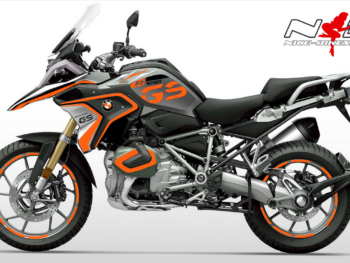 BMW GS Edition orange auf Blackstorm metallic Maschine 2019/20