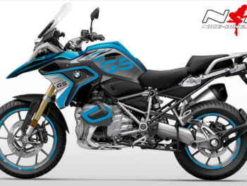 BMW GS Edition hellblau auf Cosmicblue metallic Maschine 2019/20