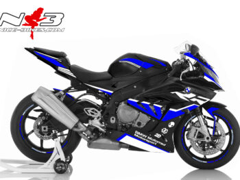 Dekorsatz S1000RR EDITION blau für schwarze Maschine 2018