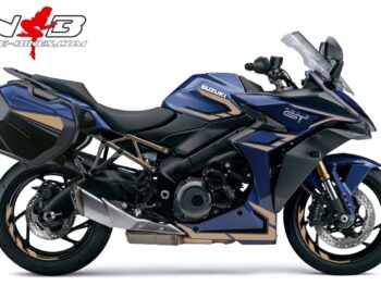 Foliendesign GSX-S1000GT  Champanger Edition 2022