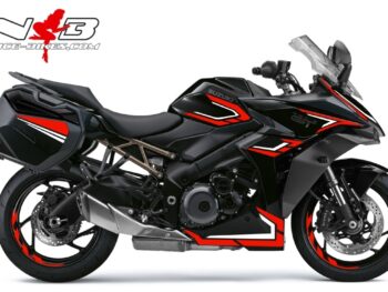 Foliendesign GSX-S1000GT  Racing Red 2022