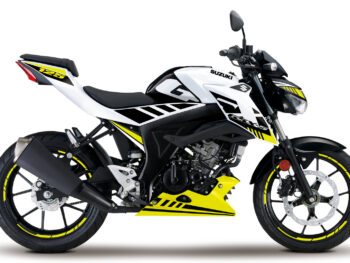 Motorrad Foliendesigns und Dekore - Shop - S.S125.21.W.600. Neon Yellow GSX-S125 B.j. 2021 Neon Yellow