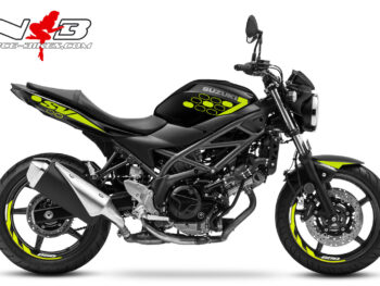 SV-650 gelb auf schwarzer Maschine