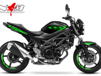 SV-650 limegreen auf schwarzer Maschine