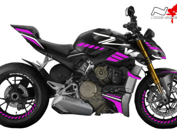 Foliendesign DUCATI Streetfighter ab 2021 SPEED Pretty Pink