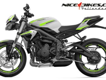 Foliendesign Triumph Street Triple RS B.j. 2021 Lime Green