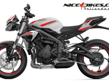 Foliendesign Triumph Street Triple RS B.j. 2021 Racing Red