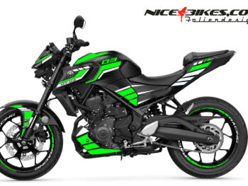 Foliendesign Yamaha MT03 Limegreen