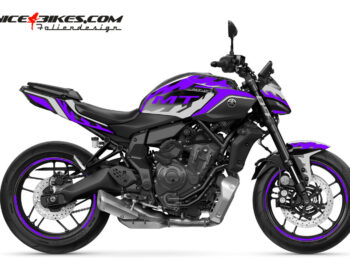 Foliendesign Yamaha MT07 Manga Violett