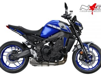 Foliendesign YAMAHA MT09 B.j. 2021 Racing Blue
