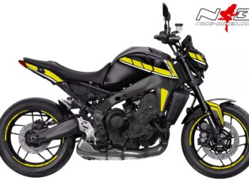 Foliendesign YAMAHA MT09 B.j. 2021 Hornet Yellow
