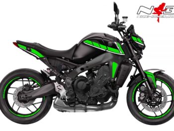 Foliendesign YAMAHA MT09 B.j. 2021 Lime Green