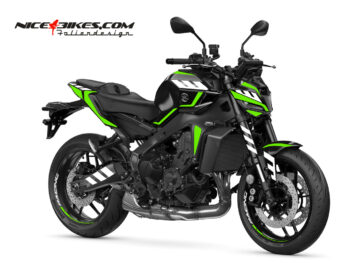 Foliendesign Yamaha MT09 24 Limegreen 2
