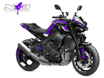 Foliendesign YAMAHA MT-10  Manga Violett