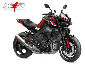 Foliendesign YAMAHA MT-10  Racing Red