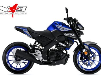 Foliendesign YAMAHA MT125 Bj. Racing Blue