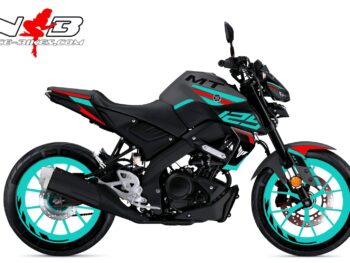 Foliendesign YAMAHA MT-1255 Cyan Racing Edition 2022