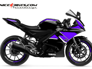 Yamaha R125 Manga Violett