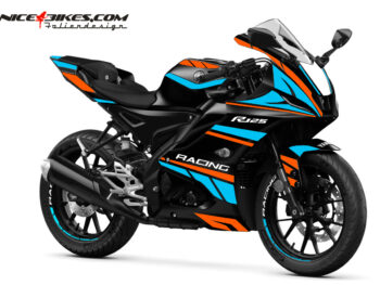 Foliendesign Yamaha R125  Gulf Design