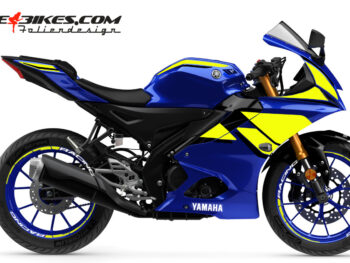 Yamaha R125 Neon Yellow