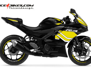 Yamaha R3 Hornet Yellow