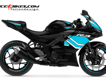 Yamaha R3 Light Blue