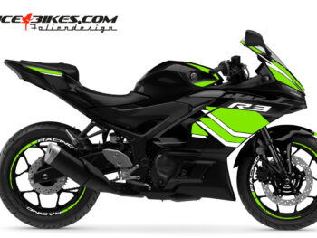 Yamaha R3 Limegreen