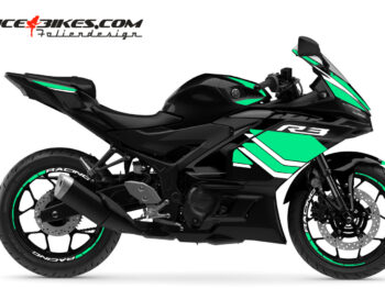 Yamaha R3 Miami Blue