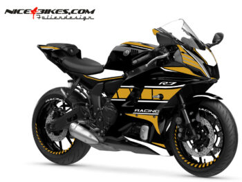 Foliendesign YAMAHA R7  Olympic Gold