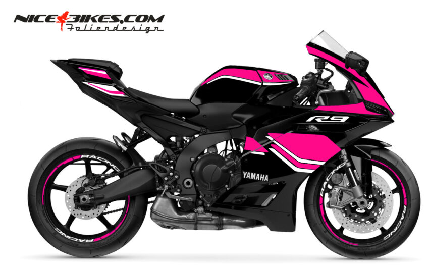 Pink R9 Trim Yamaha R9 Pretty Pink - Motorrad Dekor - Nice Bikes