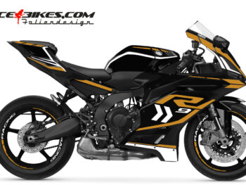 Foliendesign Yamaha R9 Olympic Gold