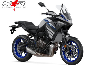 Foliendesign YAMAHA MT07 Tracer B.j. 2021 Racing Grey