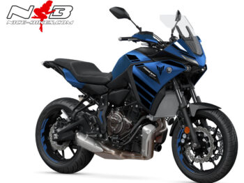 Foliendesign YAMAHA MT07 Tracer Bj. 2020 Racing Blue
