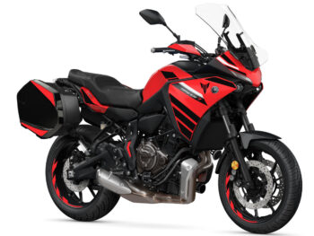 Foliendesign YAMAHA MT-07 Tracer Magic Black 2022