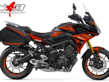 Foliendesign YAMAHA MT09 Tracer Bj. 2020 Racing Red