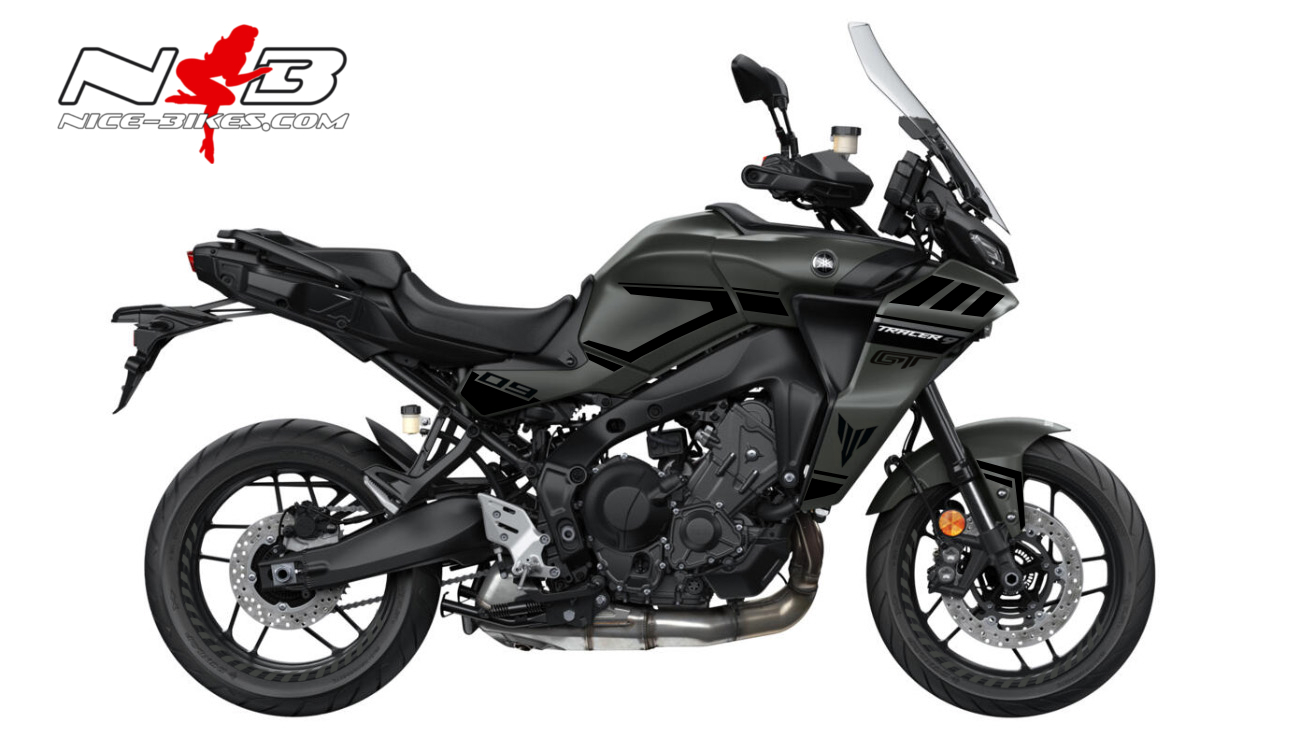 Motorrad Foliendesigns und Dekore - Foliendesign YAMAHA MT-09 Tracer Magic Black 2022 - Y.TR9 .22.070 Magic Black Foliendesign YAMAHA MT-09 Tracer Magic Black 2022
