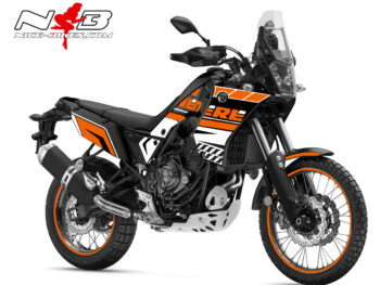Foliendesign YAMAHA Teneré Evil Orange 2022