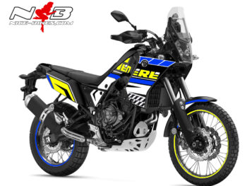 Foliendesign YAMAHA Teneré Yellow/Blue Edition 2022