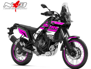 Foliendesign YAMAHA Teneré Pretty Pink 2022