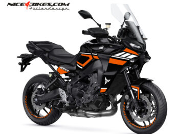 Foliendesign MT09 Tracer  Evil Orange