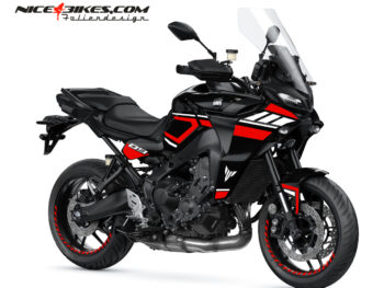 Foliendesign MT09 Tracer Racing Red